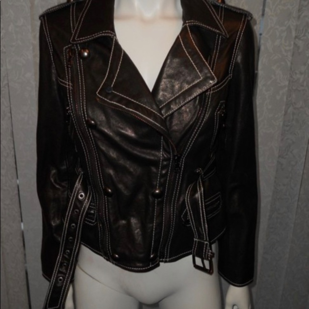 Phillip Lim Black Motorcycle Jacket